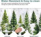Christmas Tree Gaming Mouse Pad 31.5"x11.8"Desk Mat Anti-Slip Rubber Base & Durable Stitched Edges for Gamers Smooth Mouse Writing Surface for Desk Office/Home