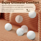 Convertible Folding Sofa Bed, 2-in-1 Full Size Floor Boneless Couch Bed, Loveseat sleeper Couch , Corduroy Floor Sofa, Memory Foam Sleeper SofaBed, Small couches for small spaces, No Assembly, Orange