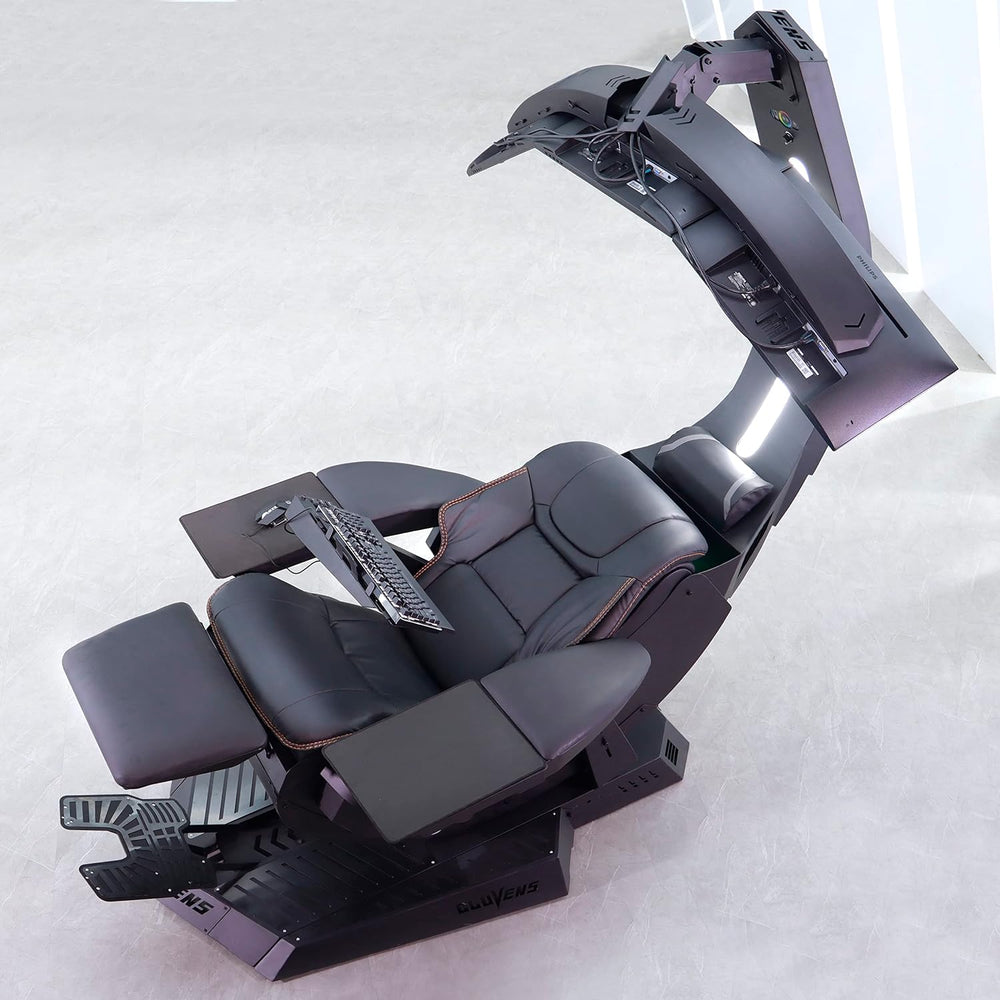 Imperatorworks CLUVENS Manticore Model Zero Gravity Gaming Chair Cockpit Gami...