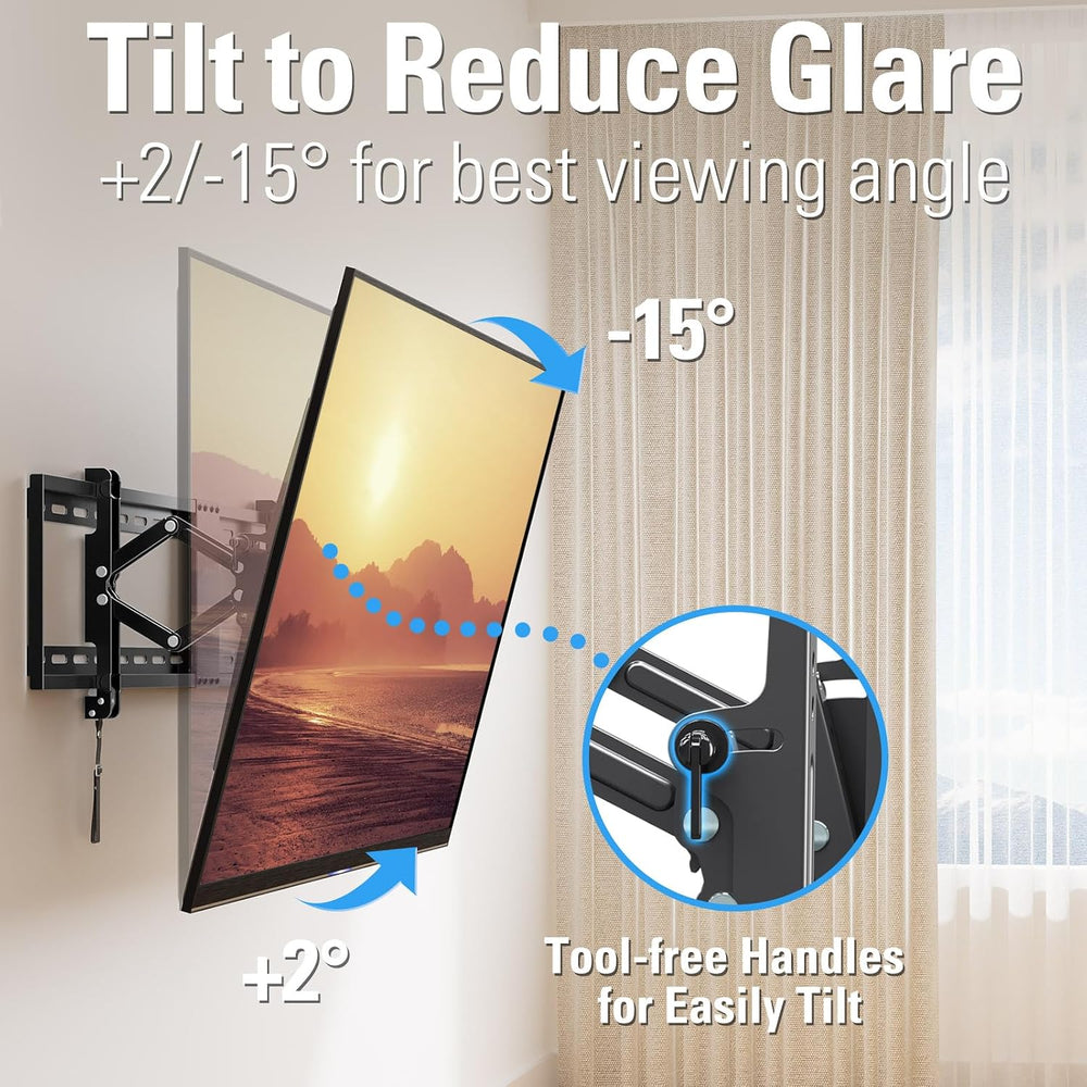 Mounting Dream Advanced Tilt TV Wall Mount for Most 42-90 Inch Flat TV | Univ...