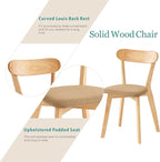 Solid Wood Dining Chairs Set of 4 for Home Kitchen/Living Room/Dinnite