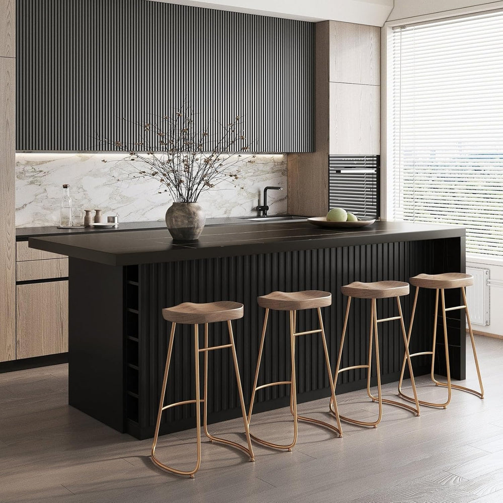 homary Kitchen Island with Storage & Wine Rack, 72" Modern Black Kit...