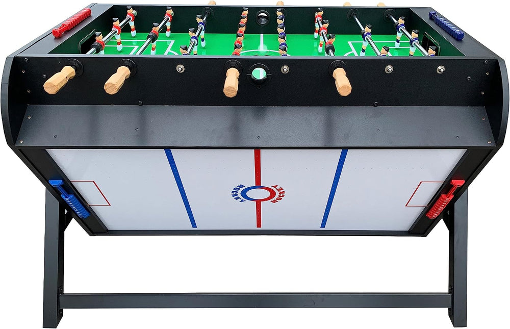 KICK Triplex 55″ Telescopic Rods 3-in-1 Swivel Multi-Game Table
