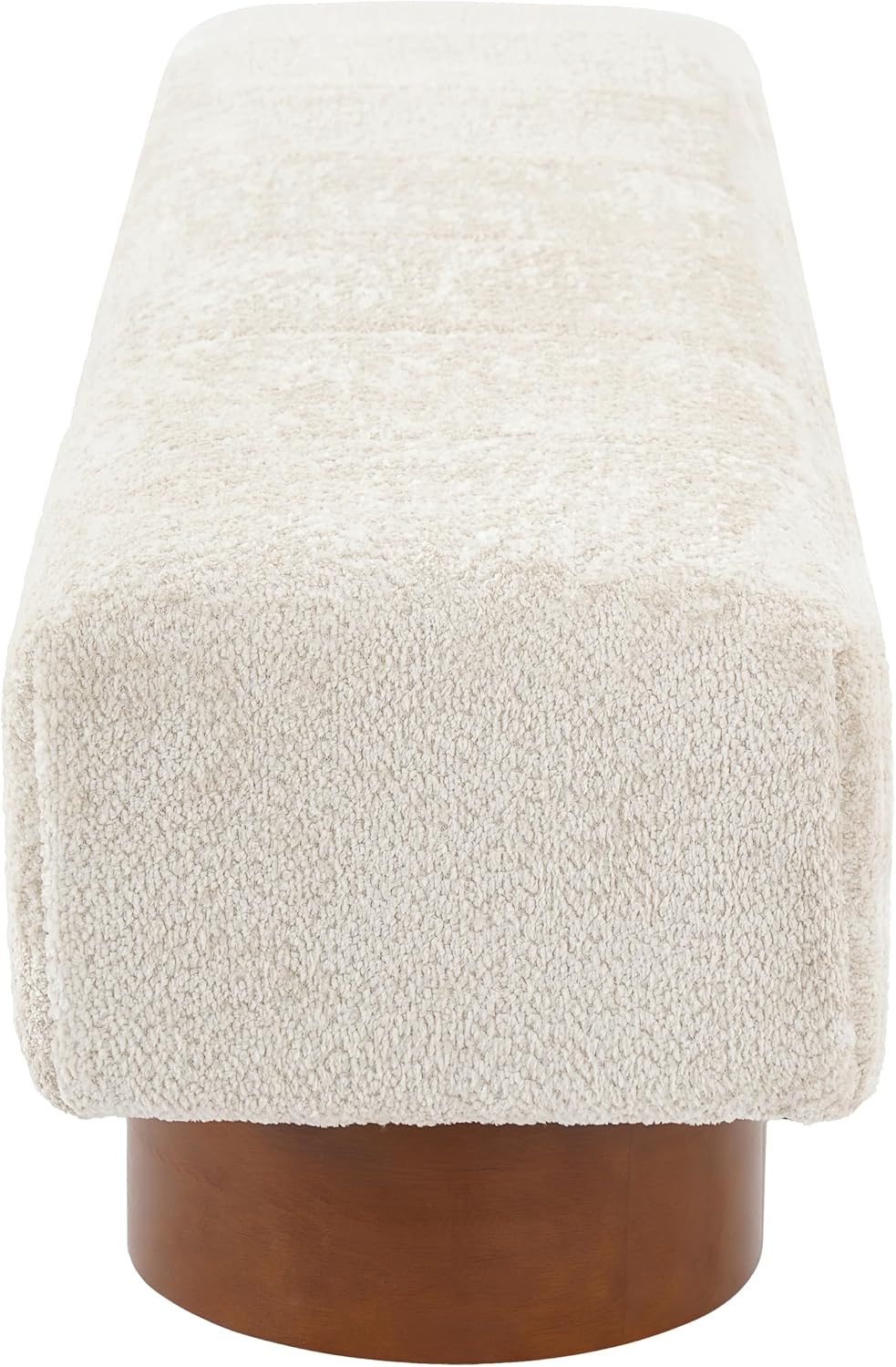 Christopher Knight Home Manila 61" Boucle Fabric Dining Bench, Upholster...