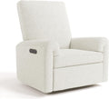 Storkcraft Sorrento Deluxe Power Recliner Swivel Glider, Ivory Boucle | Premium Electronic Nursery Rocking Chair, OEKO-TEX 100 Certified, Includes Dual-USB Charging Port with USB-A & USB-C
