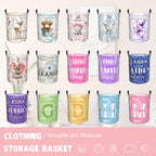 Custom Name Laundry Hamper, Personalized Laundry Baskets with Name for Boys Girls Women Men, Customized Collapsible Dirty Clothes Hamper Easy Storage Gifts for Bedroom Bathroom Living Room
