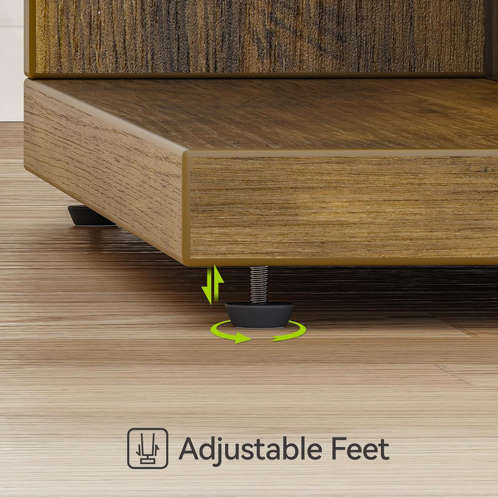 LITTLE TREE C Shaped End Table for Sofa & Bedroom - Small Side Table for ...