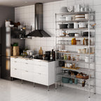 14" Deep x 42" Wide x 86" Height Wire Shelving Kit | 10-Tier | NSF Commercial Storage Rack Unit