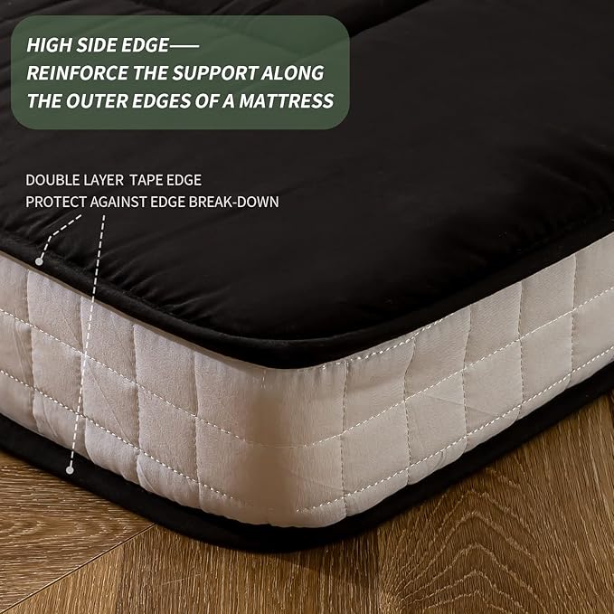 MAXYOYO Futon Mattress, Padded Japanese Floor Mattress Quilted Bed Mattress T...