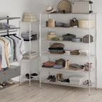 24" Deep x 60" Wide x 86" Height Wire Shelving Kit | 6-Tier | NSF Commercial Storage Rack Unit