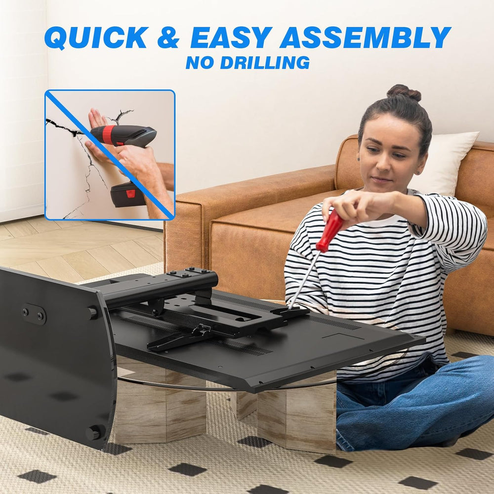 Rfiver Universal Swivel TV Stand for 27-50 55 60 Inch TVs | Height Adjustable...