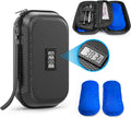 Insulin Cooler Travel Case TSA Approved, Refrigerated Medicine Travel Case with Temperature Display, Wrist Strap & 2 Reusable Ice Packs, Gift For Daily and Trip