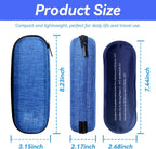 Insulin Cooler Travel Case with 2 Ice Packs, Portable Medication Diabetic Cooler Organizer Bag for Daily Life and Trip Use, Blue
