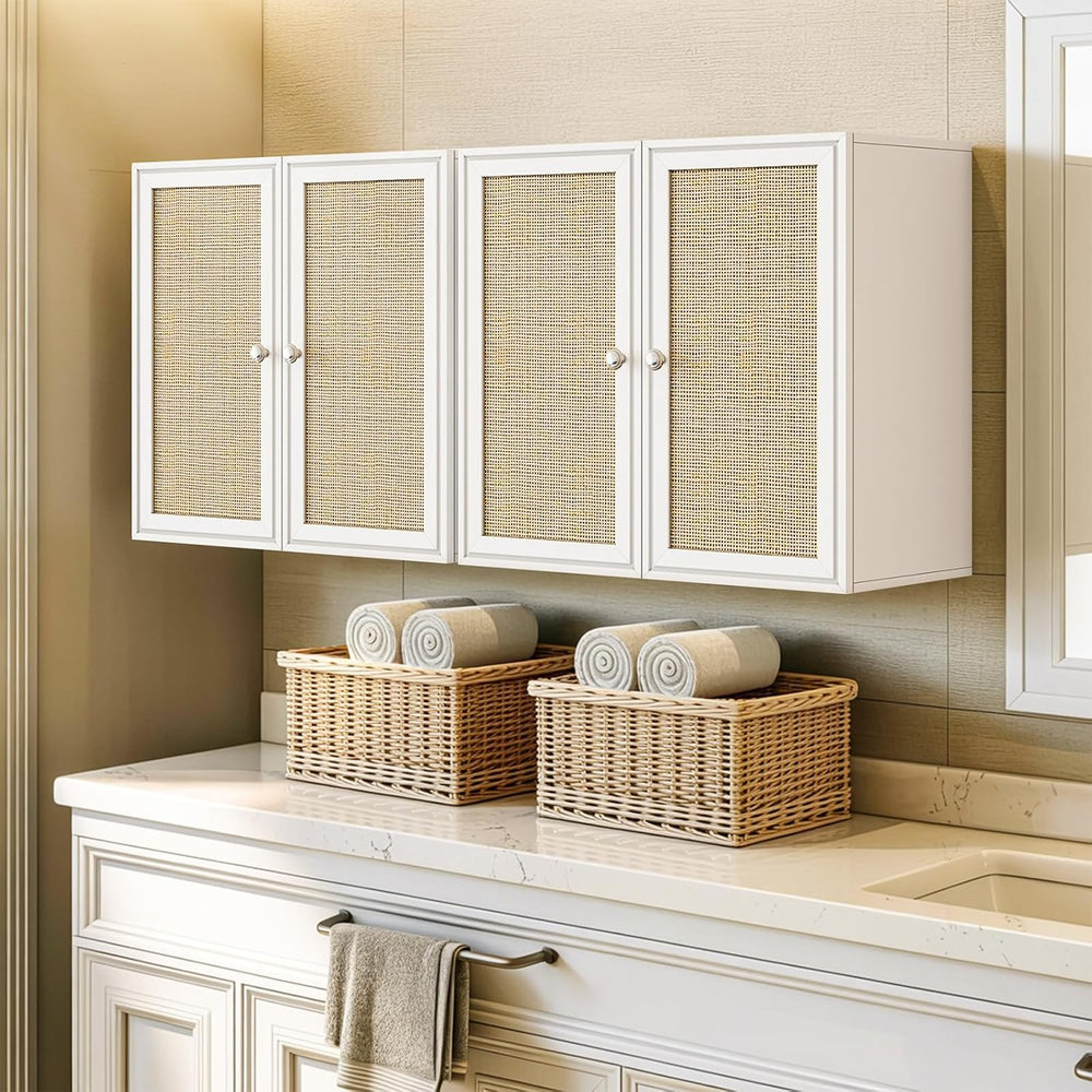 Laundry Room Cabinets with Lights, 24INCH Bathroom Cabinets Wall Mounted with...