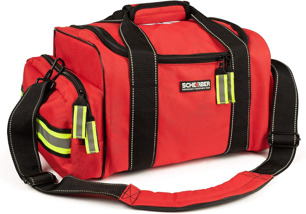 Scherber First Responder Fully-Stocked Large Professional Essentials EMT/EMS ...