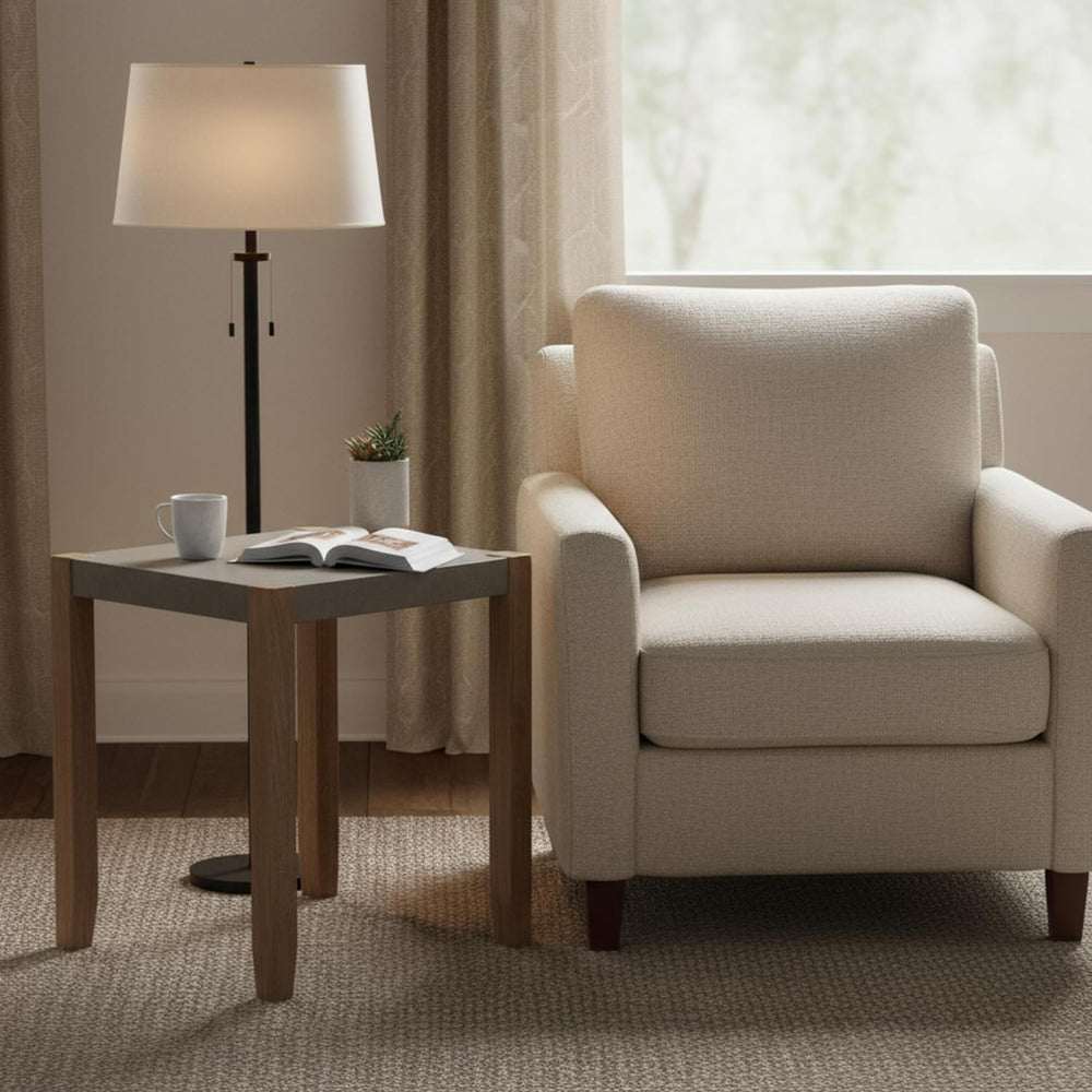 Alaterre Furniture Newport Living Room Collection – 21” Square End Table with...