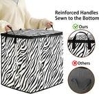 Large Comforter Storage Bag with Zipper,Closet Organizer for Clothes,Blankets,Quilts,Pillows,Fabric Storage Bags with Portable Handles 95L(2-Pack)