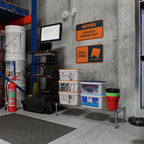 14" Deep x 42" Wide x 8" Height 1-Tier Wire Shelving Kit | NSF Commercial Storage Rack Unit