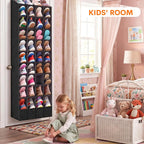 Ofiray-home Over the Door Shoe Organizer, 30-40 Pairs | Large & Deep Pockets, Fits Boots, Sneakers or Larger Shoes, Space-Saving, For Bedroom, Small Closet, Entryway