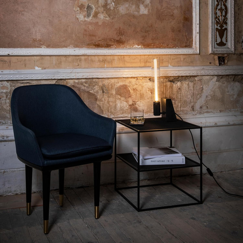 Buster and Punch Meshed Side Table 19.69 Inch Tall and 17.72 Inch Wide Fmessus