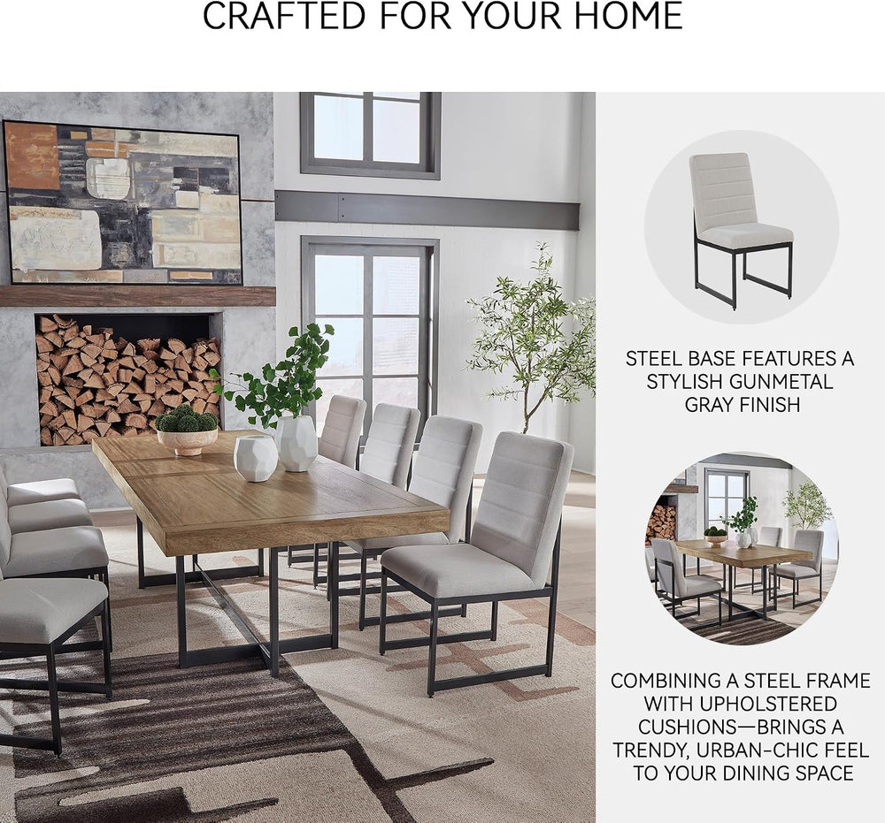 Signature Design by Ashley Tomtyn Dining Chair, Set of 2, Cushioned Polyester...
