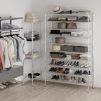 18" Deep x 54" Wide x 86" Height Wire Shelving Kit | 10-Tier | NSF Commercial Storage Rack Unit