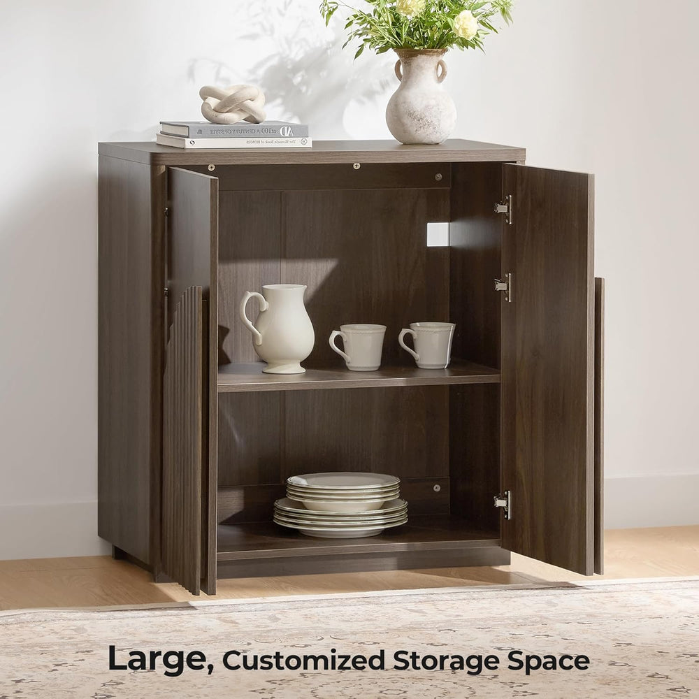 CHITA Sideboard Buffet Cabinet with Storage, Small Storage Cabinet with Doors...