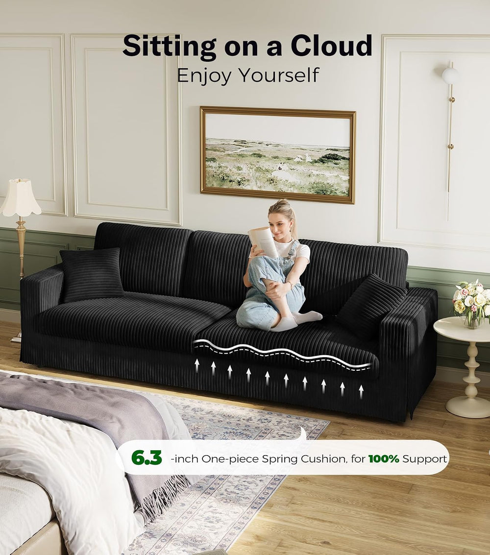 Welzona 101" Sofas for Living Room, Oversized Couch,Couches for Living R...