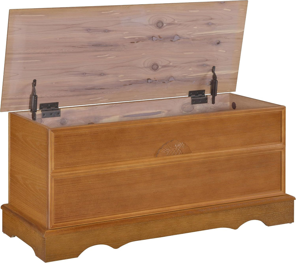 Coaster Home Furnishings - Paula - Wood - Cedar Chest with Storage Trunk, Rec...