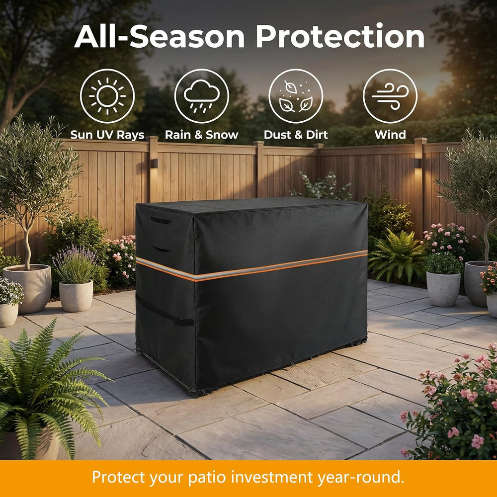 Outdoor Bar Covers,600D Heavy Duty,48"L x 30"W x 36"H,Black