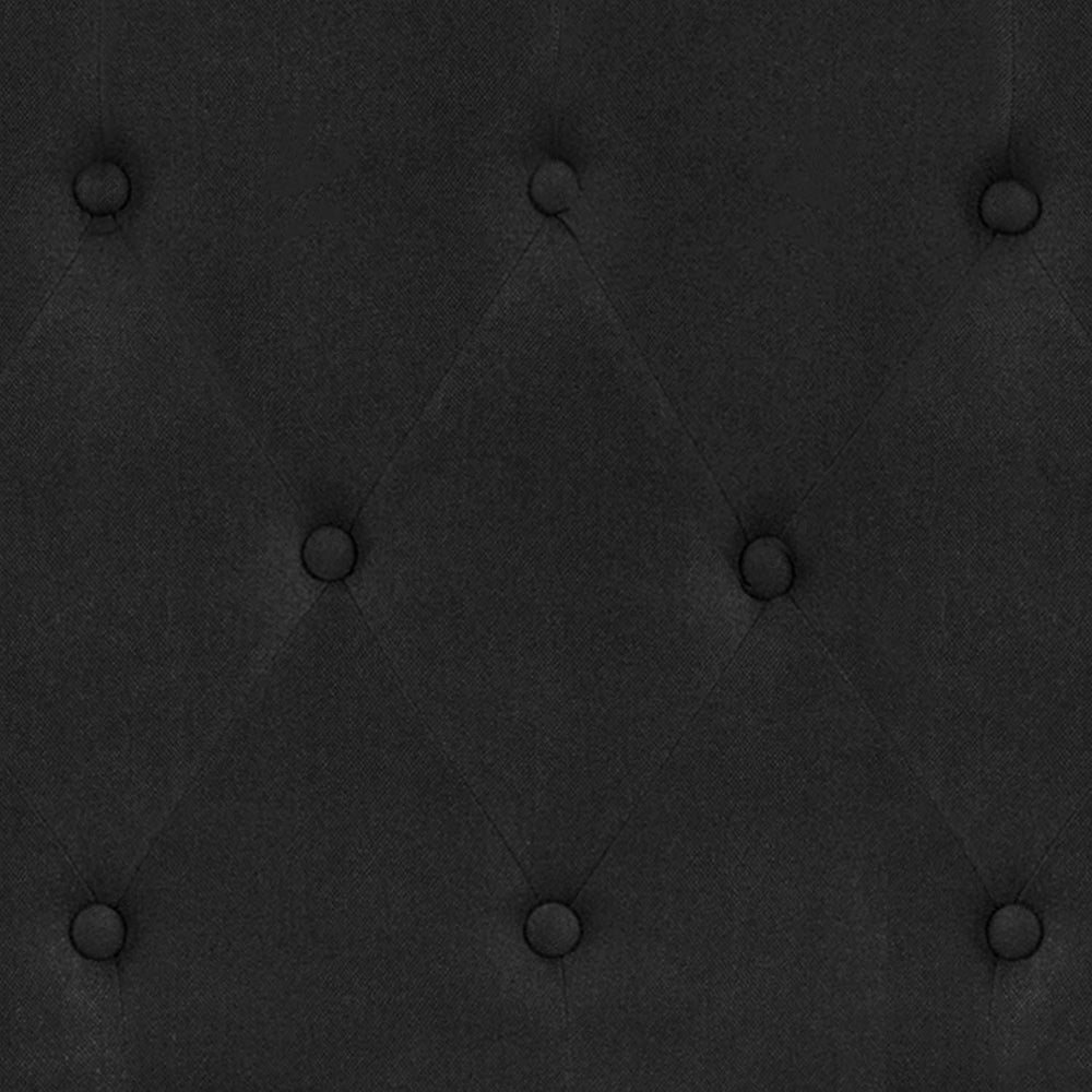 Flash Furniture Cambridge Tufted Upholstered King Size Headboard in Black Fabric