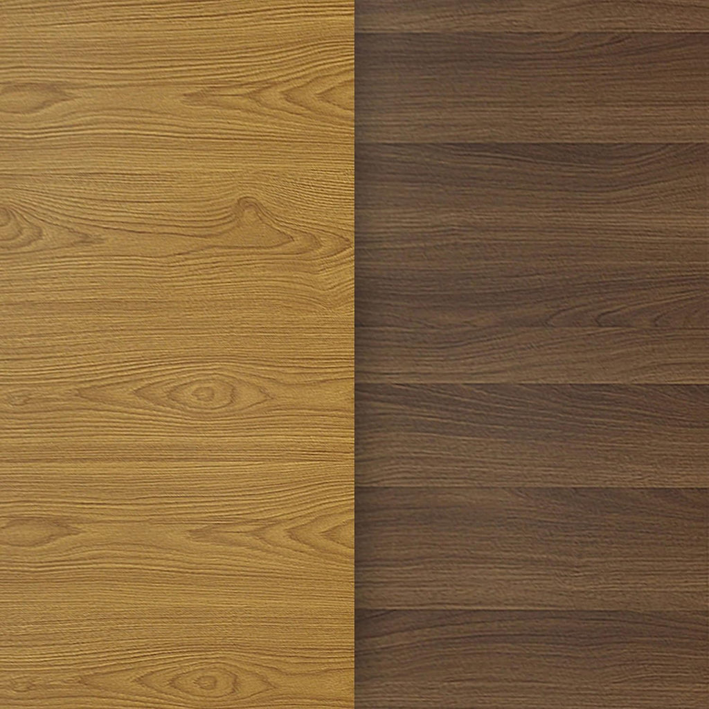 Flash Furniture Beverly 23.75" x 30" Restaurant Table X-Base with 3" Dia. Table Height Column & Glenbrook 30'' x 42'' Rectangular Table Top with Natural or Walnut Reversible Laminate Top