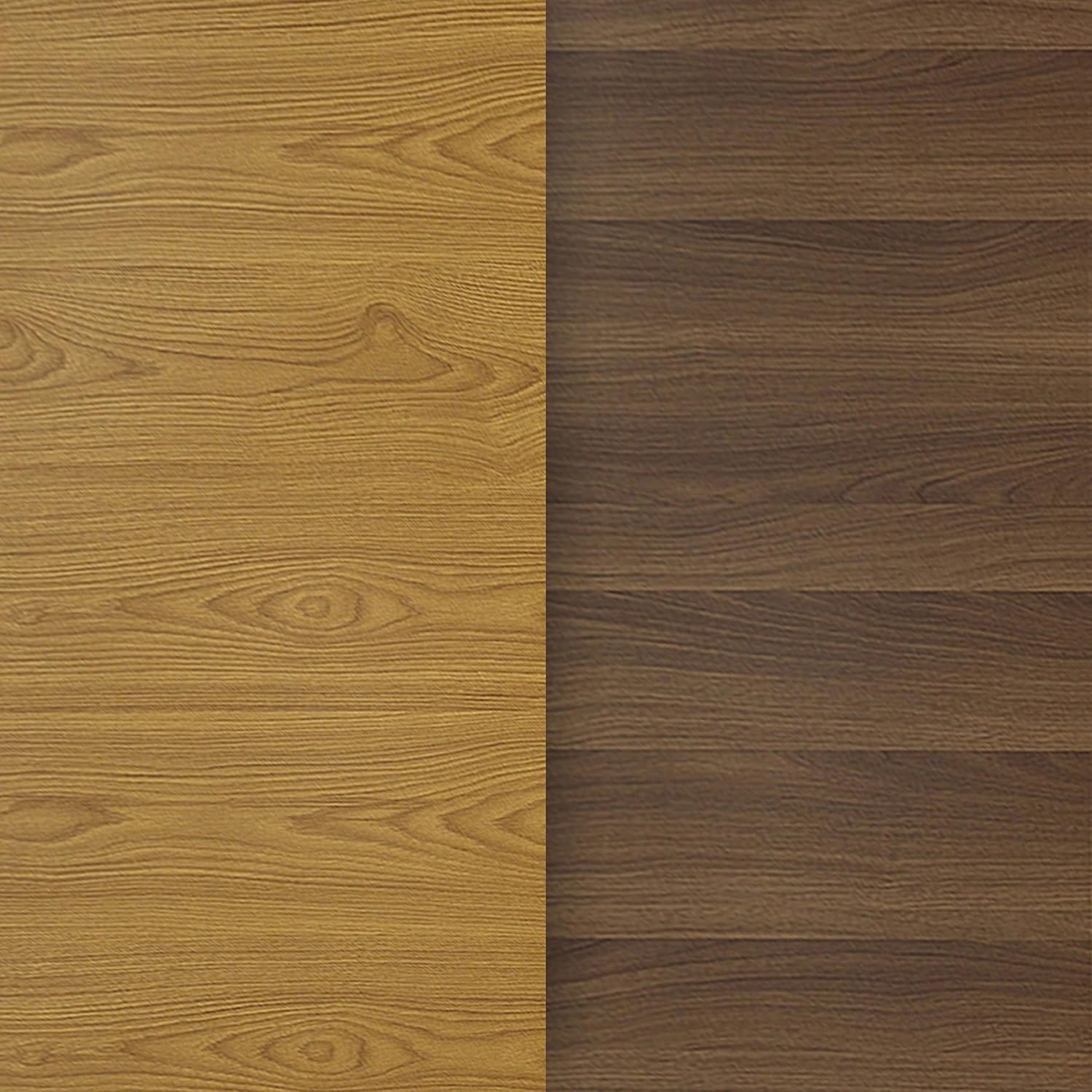 Flash Furniture Beverly 23.75" x 30" Restaurant Table X-Base with 3" Dia. Table Height Column & Glenbrook 30'' x 42'' Rectangular Table Top with Natural or Walnut Reversible Laminate Top