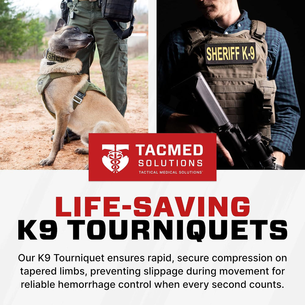 TacMed Solutions K9 Tourniquet, Dog Emergency First Aid Equipment for Massive...