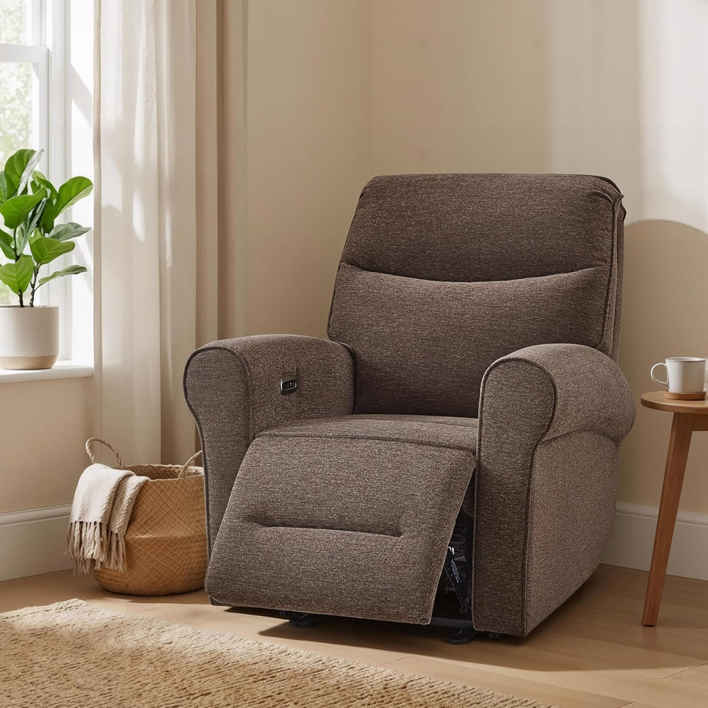 MCombo Compact Wall Hugger Power Recliner Chair for Small Spaces, Dual USB-A/...