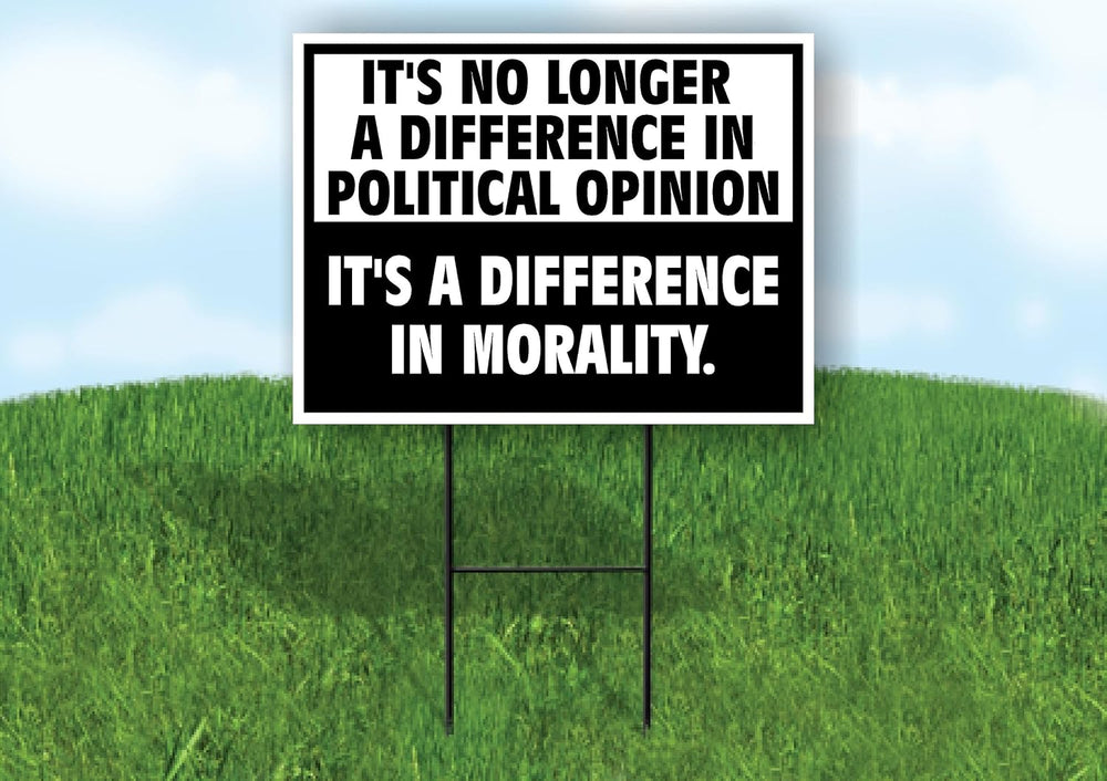 POLITICAL OPINION DIFFERENCE MORALITY - Double Sided Difference In Morality Y...