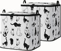 Large Comforter Storage Bag with Zipper,Closet Organizer for Clothes,Blankets,Quilts,Pillows,Fabric Storage Bags with Portable Handles 95L(2-Pack)