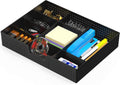 Simple Houseware Drawer Organizer Tray with 9 Adjustable Compartments, Black