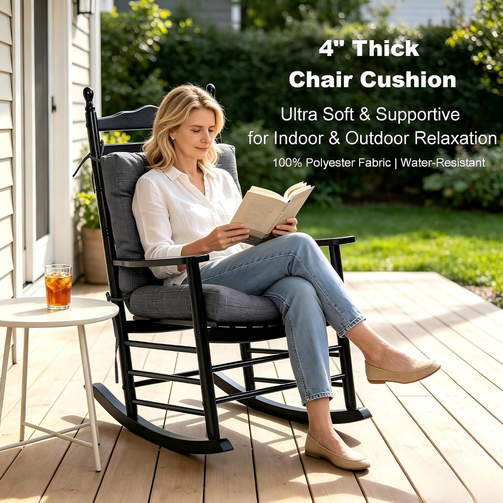 QILLOWAY Outdoor Chair Cushion for Patio Furniture, Waterproof Patio Cushions...