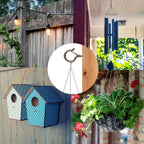 24 PCS Q-Hanger Hooks, Screw Hooks for Outdoor String Lights, Safety Buckle Design Cup Eye Hook for Hanging Christmas Lights, Plants, Mounted on Wall Ceiling, Include 1 Wing Nut Driver, Copper