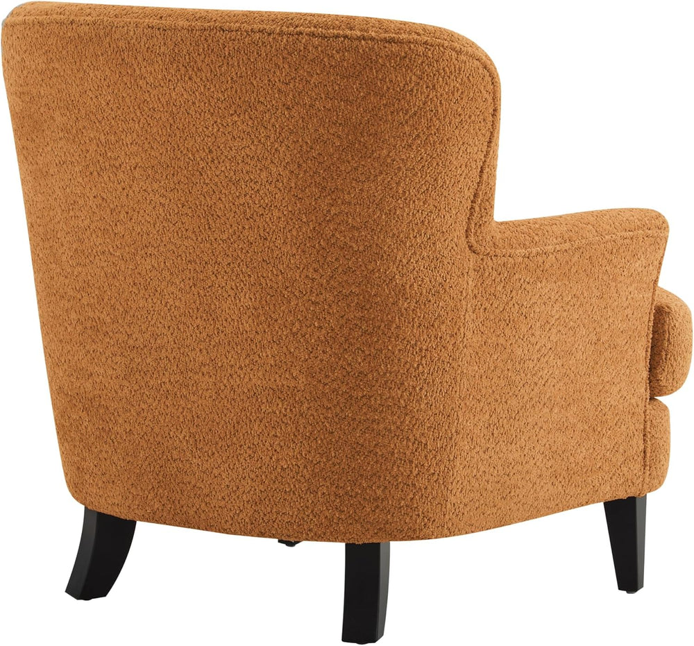 Christopher Knight Home Winnie Boucle Upholstered Wingback Accent Chair and O...