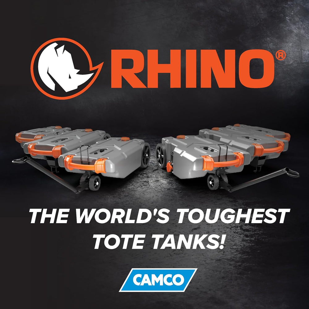 Camco Rhino 21-Gal RV Portable Tote Tank - Made in the USA