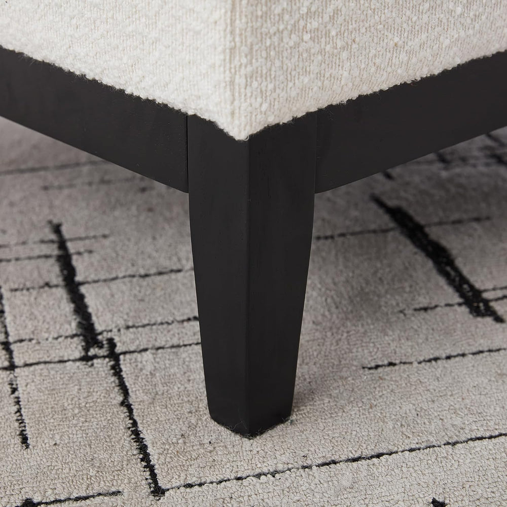 Setawix 33.86" Large Storage Ottomans for Living Room,Boucle Upholstered...