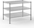 24" Deep x 36" Wide x 27" Height Wire Shelving Kit | 3-Tier | NSF Commercial Storage Rack Unit