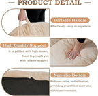 Giant Bean Bag Chair, Oversized BeanBag Couch for Adults, Large Bean Bag Sofa Chair with Filler, Shell-Shaped Floor Chair Soft & Cozy Couch with Back Support for Bedroom Living Room Dorm Apartment