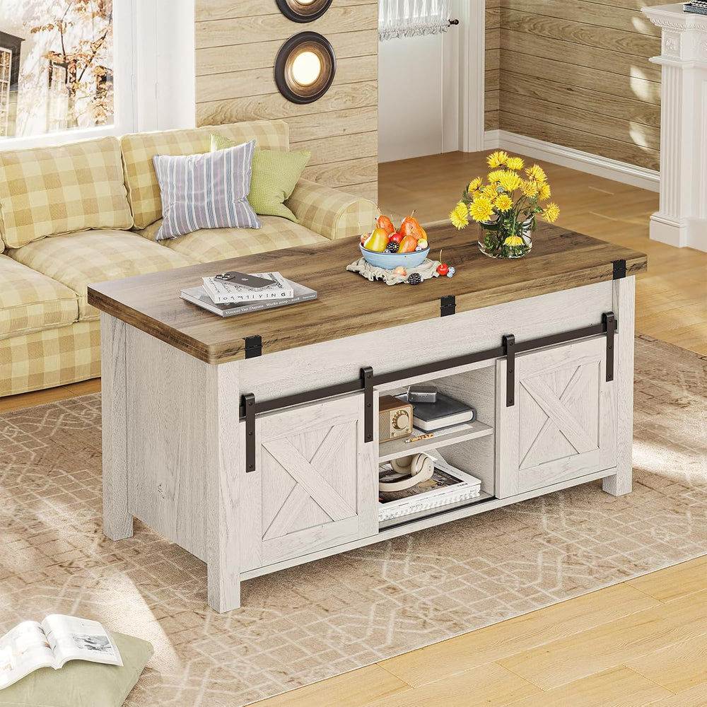 SEDETA Lift Top Coffee Table, 4 in 1 Multi-Function Convertible Coffee Tables...
