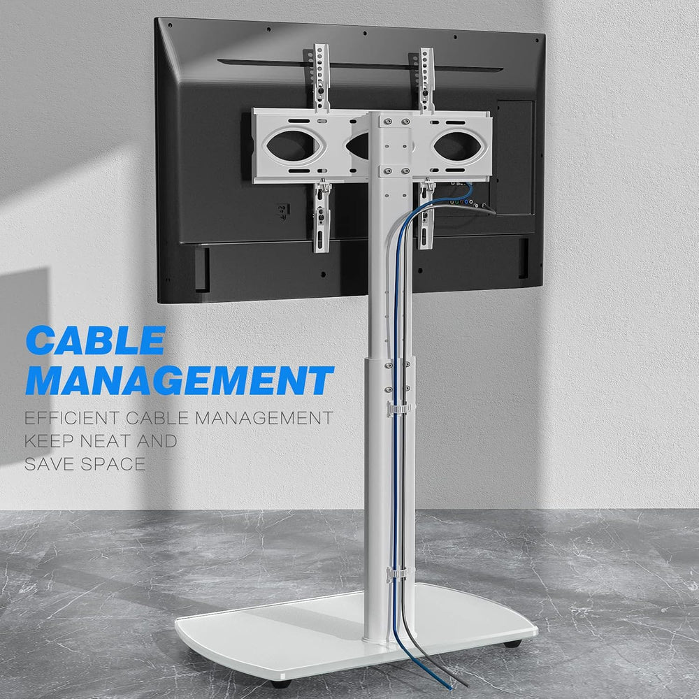 Rfiver TV Floor Stand with Swivel Mount, Universal for 32-65 Inch LCD LED Fla...