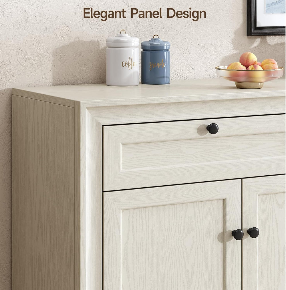 ONBRILL 48 Inches Sideboard Buffet Cabinet with Storage, Farmhouse Sideboard ...