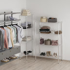 18" Deep x 42" Wide x 64" Height Wire Shelving Kit | 4-Tier | NSF Commercial Storage Rack Unit