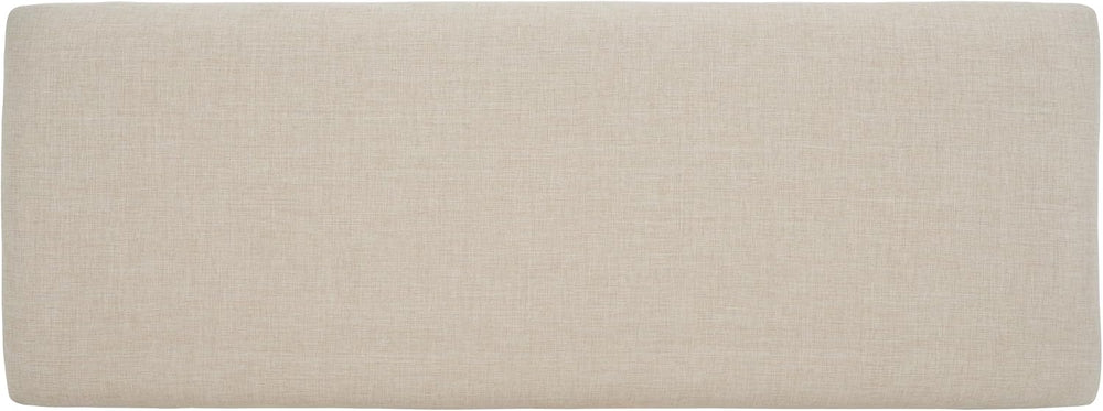 SAFAVIEH Home Collection Milligan Cream/Black Open Shelf Bench with Cushion